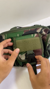 Tas selempang army premium slempang polisi tentara tas pinggang tactical waistbag WB16