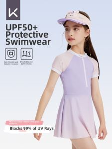 Keep | Kids Girls Sun Protection Full Body Swimsuit