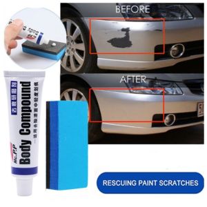 Car Scratch Remover Body Scratch Repair Agent Car Compound Polishing Grinding Paste Body Paint Care Set Calar Kereta 汽车划痕修复神器