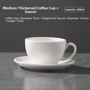 Logo Customizable Artistic Ceramic Coffee Cup For Espresso Latte Cappuccino Milk Tea