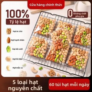 Đồ ăn nhẹ hạt ít đường ít chất béo cho phụ nữ mang thai và trẻ em đóng gói riêng lẻ