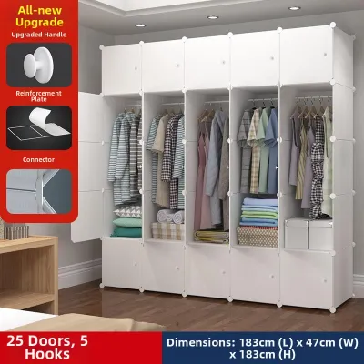 Simple Assembling Storage Wardrobe