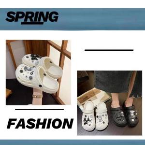 QLshop งานดีแนะนำพร้อมจัดส่ง รองท้าแตะทรงสวมรัดส้น งานแฟชั่น ทรงดี น้ำหนักเบา ใส่สบาย สวมใส่ง่ายได้ทุกโอกาส รุ่นนี้พร้อมส่งให้เลือกถึง 4 สี มาพร้อมตัวติดการ์ตูนน่ารักๆ ราคาดีราคาคุ้มแบบนี้ ไม่มีไม่ได้แล้วจริงๆ