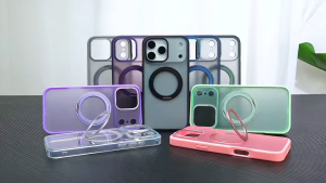 【✅SG Brand】RICHMENT Magnetic Ring Stand Case for Samsung Galaxy S26 Ultra/S26/S26+ 360° Rotating Kickstand Shockproof Air Cushion Corners Anti-Drop Protective Cover Wireless Charging Compatible Magnetic Car Mount Support Slim Hard Back Phone Case