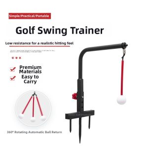 caiton | Automatic Ball-Return Low-Resistance Beginner Golf Swing Trainer