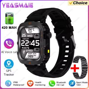 SmartWatch Men Militray Outdoor Sport GPS Fitness Tracker Heart Rate Smart Watch Waterproof New