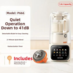 English User Manual| Upgrade Joyoung Soy Milk Maker Machine Detachable Blades Jug Glass Hot & Cold Food Processor Blender| Automatic Filter Free| 九阳破壁机 豆浆机