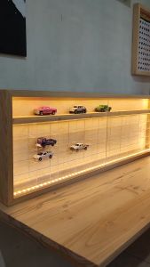 50 + 10 full landscape rak hotwheel premium kayu jati belanda