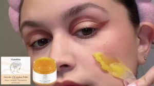 VIARELINE | Enzyme Cleansing Balm for Makeup Remover Deep Cleansing Face Pore Refreshing Non-tightening Smoothing Skin Makeup Remover Balm