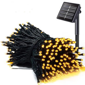 Solar String Fairy Light LED Waterproof Outdoor 5M/12M/22M Garland Street Lamp Festoon Christmas Party For Garden Decor