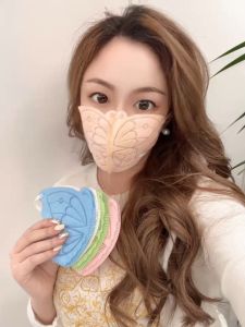 หน้ากากอนามัย KN95 OZY 5D รูปร่างผีเสื้อ [1ซอง=6ชิ้น] ระบายอากาศดี พร้อมส่งไทย 🚚