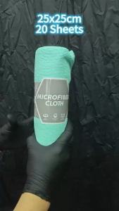 【APEX.Auto Detailing】Microfiber Cleaning Cloth Towel Roll 20-Sheets