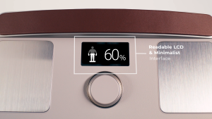 [Official] InBodyDial H40 Beige - Body Composition Weighing Scale Body Fat Muscle WiFi