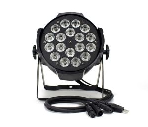 Led18 Full-Color PAR Lights Four-in-One Washing Light Wedding Hotel Banquet Hall Performance Par Spotlight Stage Lighting