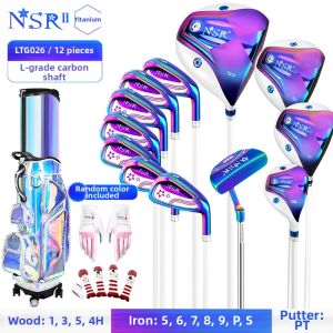 PGM GOLF | Professional Complete Women Golf Club Set Titanium Driver Included