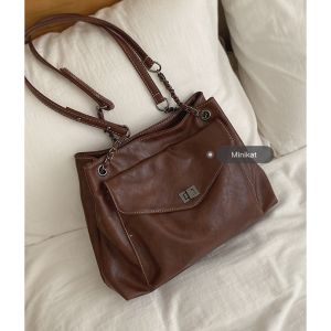 Womens Large Capacity Bag 2024 New Arrival Trendy Fashion Chain Tote Easiest for Match Crossbody Stray Bag Commuter Bag