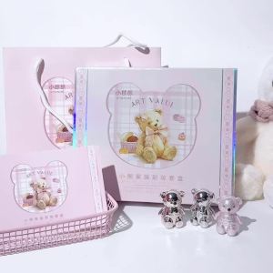 ART VALUE 7PC Makeup Sets Include 3 Colors Matte Lip Mud1 Pressed Powder1 Blush1 Eyes Palette1 Necklace Beauty Makeup Sets