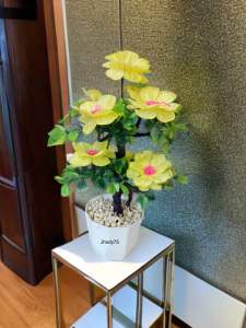 Satu set bunga hias tinggi 30cm - PP
