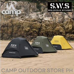 SWS WELLHIKE Ridge 1-2 Person Tent Double Outdoor Camping Light Hiking Shelter Mesh Tent