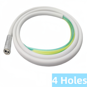 Dental Silicone Hose with Fitting Connector High Low Speed Air Turbine Handpiece Hose Flexible Dental Chair Unit