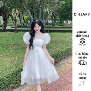 Đầm dự tiệc công chúa Cherry 💓CHEAPY STORE 💓FREESHIP💓 mặc sinh nhật dự tiệc kỉ yếu