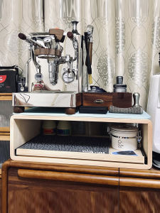 YIMUJIZHU | Customizable Appliance Storage Rack with Sliding Function