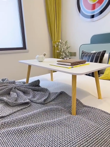 【2025 NEW】XUXU โต๊ะกาแฟ โต๊ะข้างเตียง สไตล์โมเดิร์น โต๊ะกาแฟไม้เล็ก รุ่นอัพเกรดใหม่ล่าสุด เหมาะกับห้องนอน ห้องนั่งเล่น เคลื่อนย้ายสะดวก