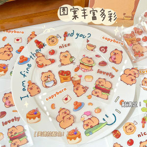 Childrens Day Small Gift Capybara Stickers Reward Primary School Students Class Activity Prizes Kindergarten Event Gifts