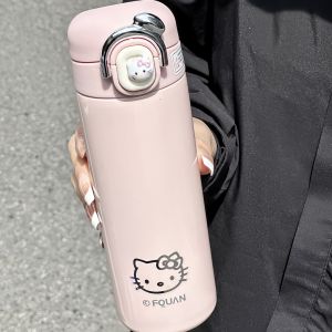 Cốc Nước Cách Nhiệt Thiết Kế Đơn Giản Dễ Mang Theo Cốc Pha Trà Không Tay Cầm Cốc Uống Trực Tiếp Cho Học Sinh Đồ Dùng Học Tập Vật Dụng Đựng Nước