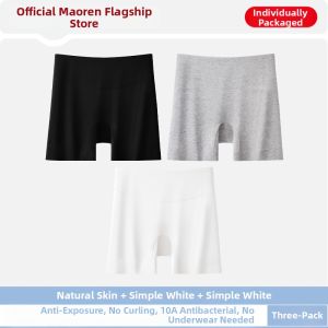 MiiOW | Anti-Exposure Non-Curl Cotton Multifunctional Safety Shorts