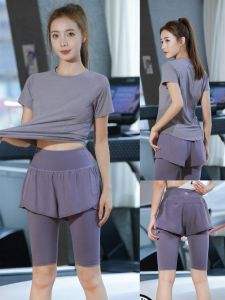 BAISILING | Moisture Wicking Professional Womens Exercise Clothing Set