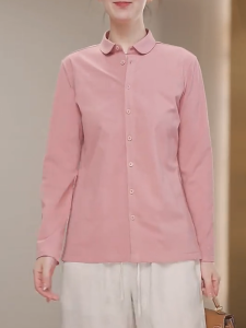 QINGNAER | Youthful Comfortable Breathable Loose Stylish Big Size Women Shirt