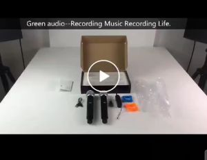 ERRLY MICROPHONE WIRELESS karoke YF-58S Handheld UHF Double Mic Digital LED Profesional Chargeable MIKROFON Nirkabel Isi ulang KARAOKE KTV YF58S