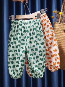 Girls Bloomer Pants Mosquito Proof Thin Summer Fashion Childrens Clothing Baby Kids Long Trousers Trendy Cotton  Style