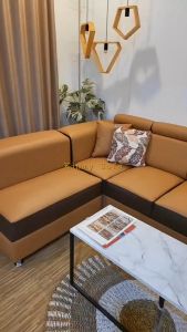 Kimmy Sofa L Putus 4 seater Jhonson Oscar Jumbo Minimalis