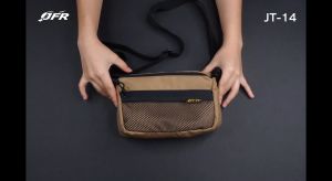 Tas Selempang Wanita Sling Bag Bahan Polyester JT14 APRICOT