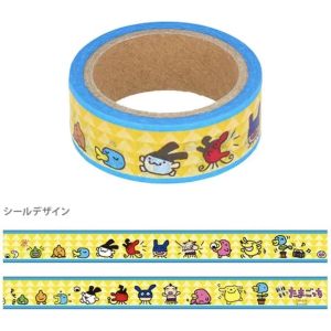 Bandai | Vintage Mame Hoạt Hình Băng Giấy Sổ Tay Gắn Tay DIY Trang Trí Dán Cuộn Dễ Thương Trang Trí Sách Dành Cho Người Từ 14 Tuổi Trở Lên Nhà Sưu Tập