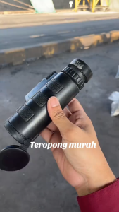 ALX Malaysia Lightweight Monocular Binoculars Telescope - 40X Magnification, 6.4° Field of View - Portable Outdoor Camping Telescope Lens