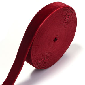 5-10Yards/Roll 6-38mm Velvet Ribbon Wedding Party Decoration Handmade Ribbon Gift Wrapping Hair Bowknot DIY Christmas Ribbon