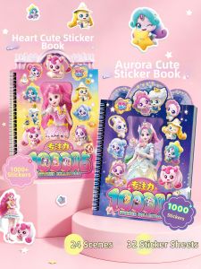 HPRETTY | Concentration Training Adhesive Sticker Book for Children 1000pcs