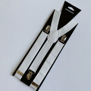 Mens Suit Pants Elastic Strap Suspenders Adult British Style Fashionable Elderly Mens Casual Waist Belts Suspenders