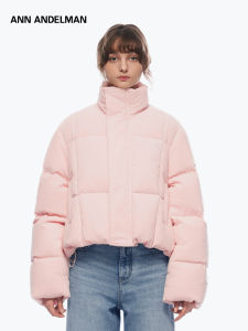 ANN ANDELMAN | Warm Thickened Corduroy Down Jacket Short Padded Coat
