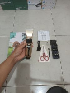 COD Sepaket Mesin Cukur Domba Baorun k5  gold + Gunting Butik Tanduk
