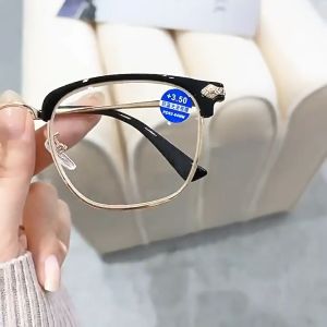 Kacamata Baca Lensa Plus Unisx Pria Dan Wanita Kacamata Lensa Anti Radiasi Rabun Dekat Plus 1.00 s/d 4.00 Gratis Kokat dan Lap Kacamata