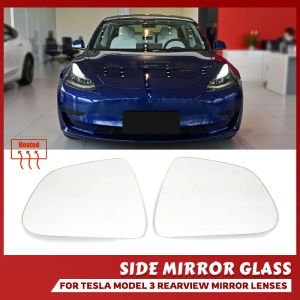 Heated Side Mirror Glass For Tesla Model 3 2017-2024