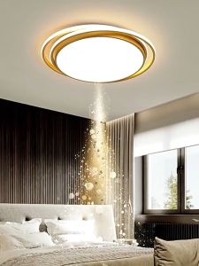 LED Ceiling Lights Modern Metal Material Nordic Light Tricolor Dimmable With Remote Control Energy Saving 80% LED Ceiling Lamp Indoor Lighting Bedroom Light Living Room Light Room Light Home Light