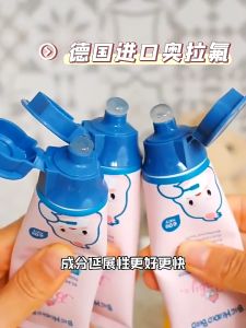 BIG HEADED BIRD Whitening Toothpaste Low Fluoride Toothpaste Anti Cavity Prevents Teeth Decay for 1-12 Years Old Kids