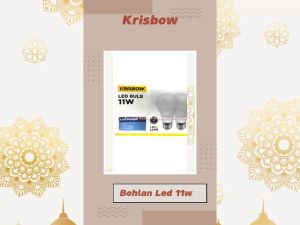Krisbow Led Bulb 11watt 5pcs Cool Daylight Warm White 11w Lumi Bola Lampu Garansi 2tahun Hemat Energi Bohlam Bolam Kris