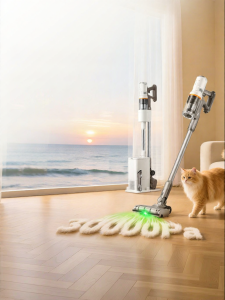 Midea | Self-dust-collecting Cordless Handheld High-suction Home-and-Car Use Cat Hair Absorption Tangle-free Vacuum Cleaner