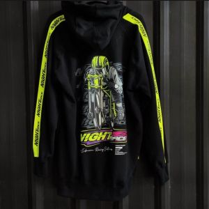 HODDIE NIGHT RACING WARNA HITAM. HODDIE RACING. JAKET RACING. HODDIE DISTRO RACING